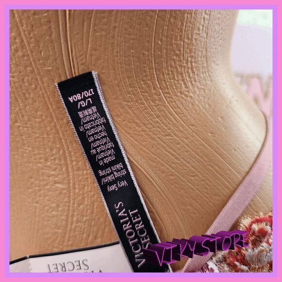 NWT Victoria's Secret Very Sexy Embroidered Bikini: Allure in Large! NWT - Picture 5 of 6